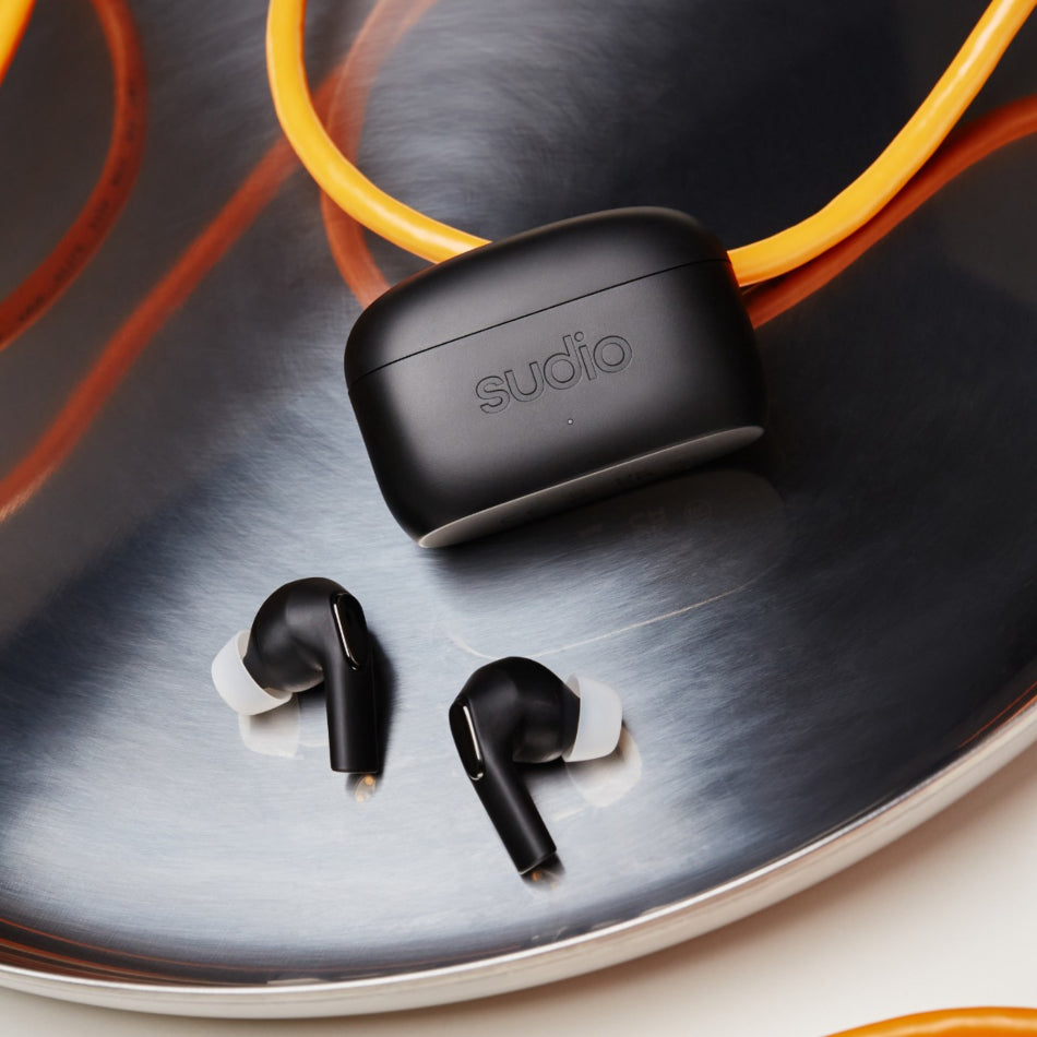 Sudio E3 Hybrid Active Noise Cancelling Earbuds