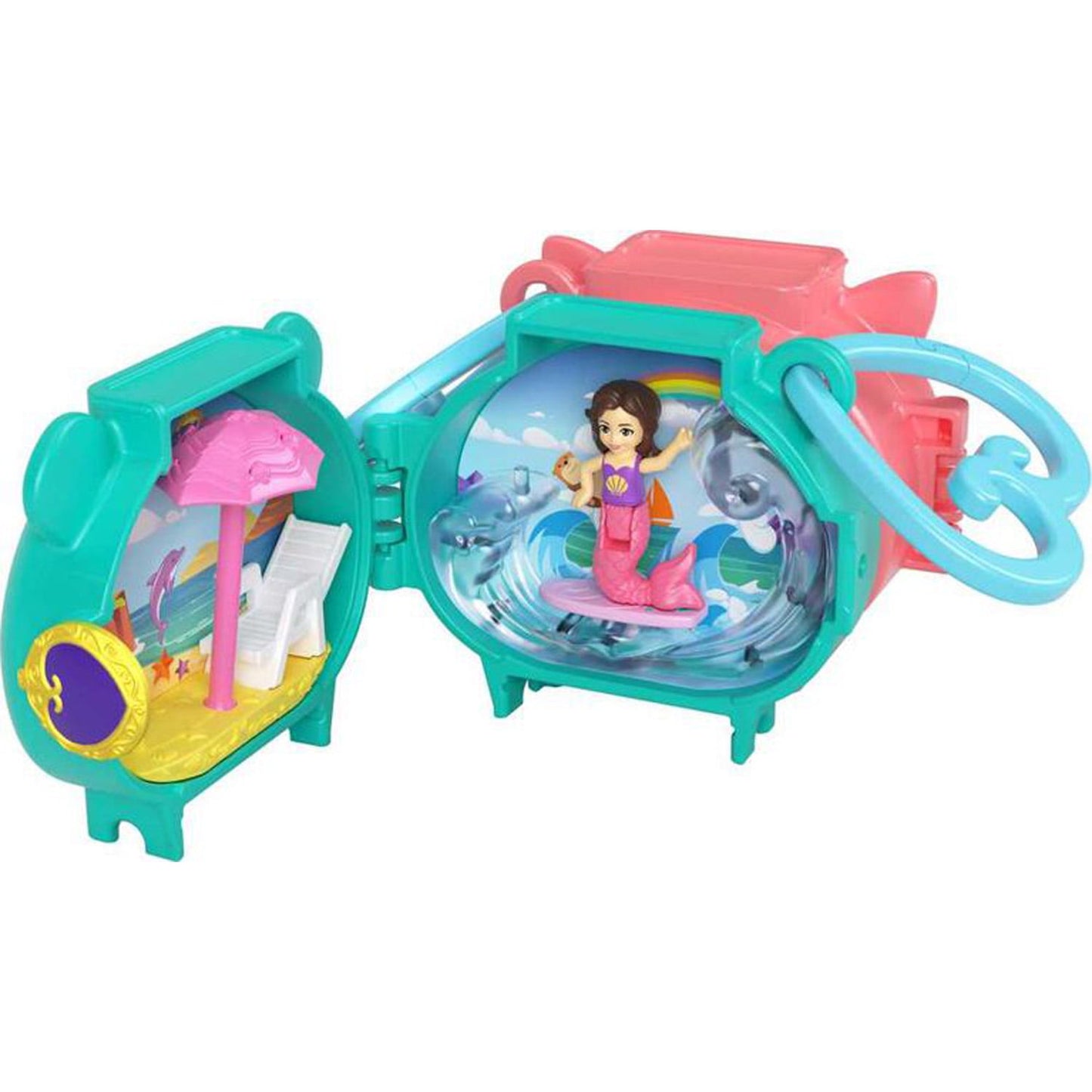 Polly Pocket Pet Connects Otter Micro Playset