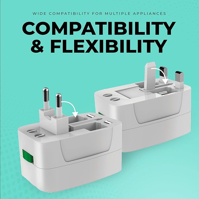 Chargeworx International Travel Adapter