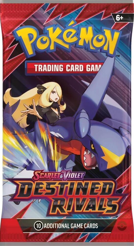 Pokemon SV10 Destined Rivals Booster Pack | Cynthia & Garchomp Pokemon SV10 Destined Rivals Booster Pack | Cynthia & Garchomp