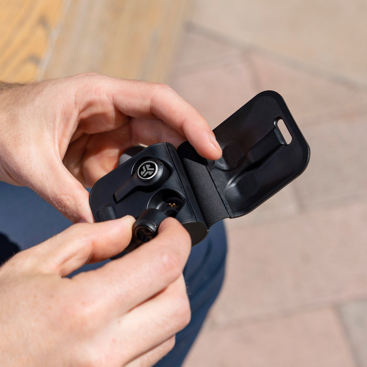 JLab Jbuds Air Executive True Wireless Earbuds