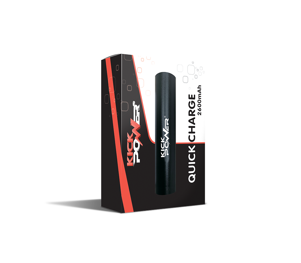 KickPOWER® Power Bank 2600 mAh