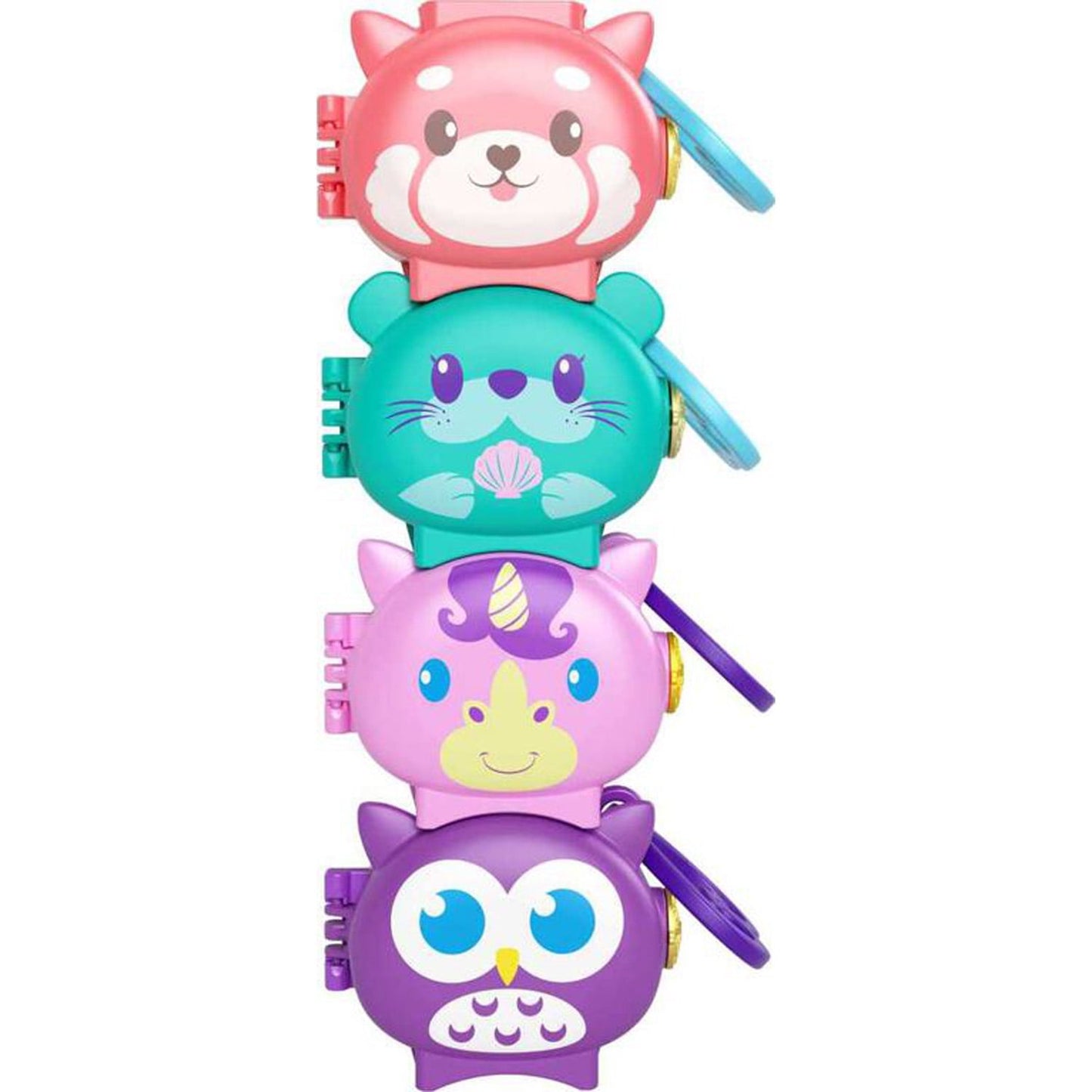 Polly Pocket Pet Connects Red Panda Micro Playset