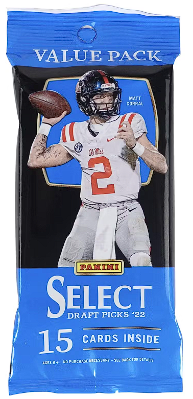 Football 2022 Select Draft Picks 1-Pack