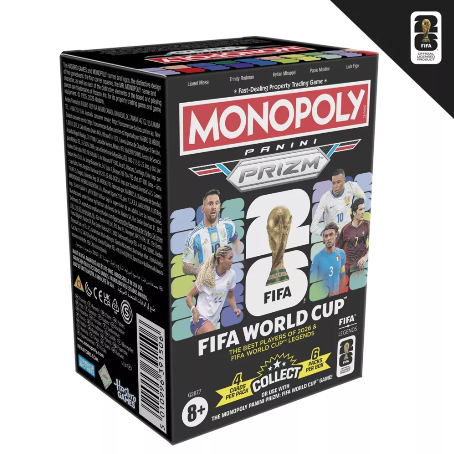 Soccer 2026 Panini Prizm Monopoly FIFA World Cup 1-Pack