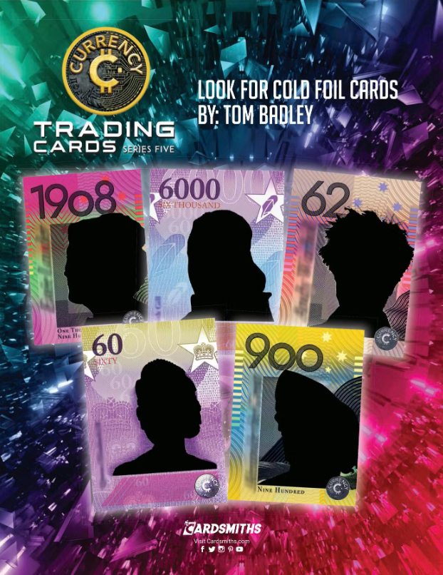 Currency Trading Cards Series 5 Mega Box