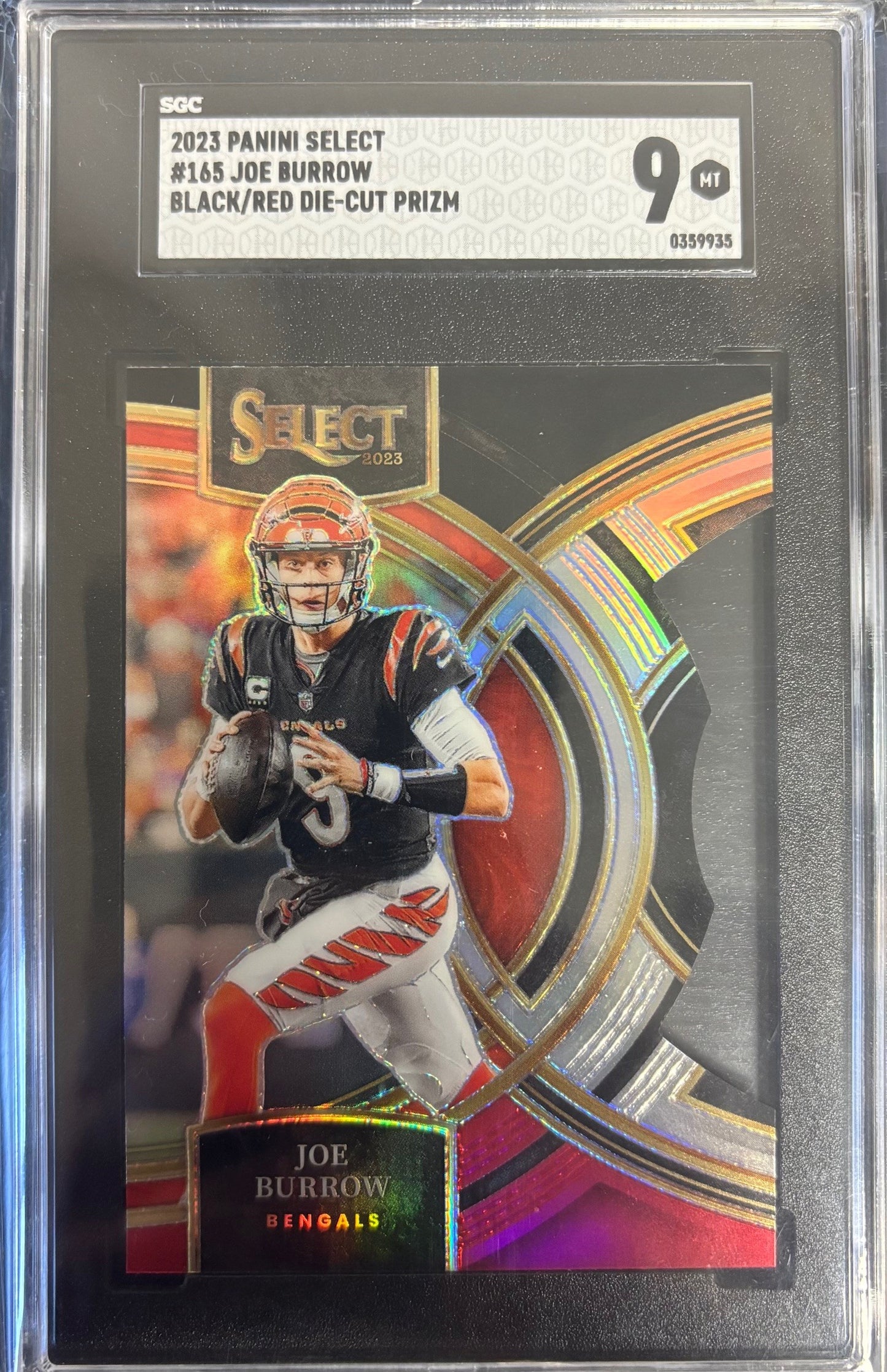 Joe Burrow 2023 Panini Select Mint 9