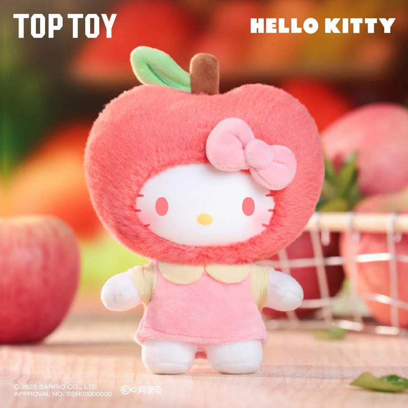TOP TOY Fruity Paradise Vinyl Plush Keychain Gift Blind Box