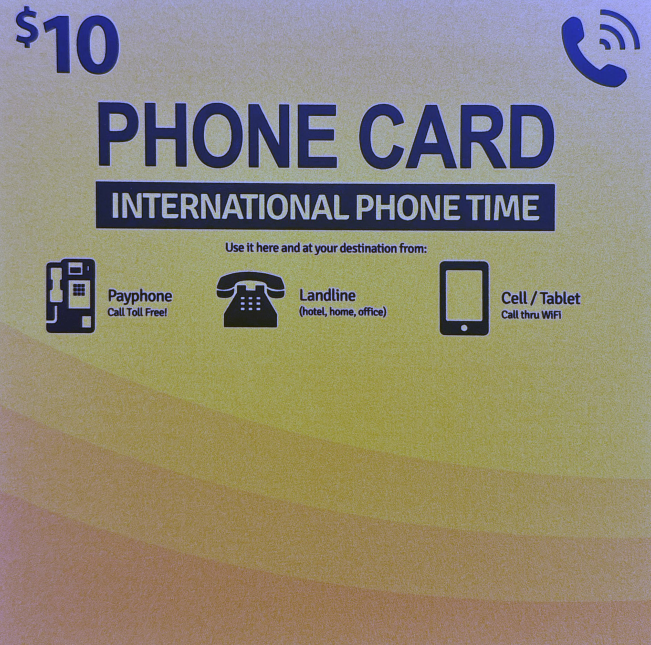 AT&T PHONE CARD