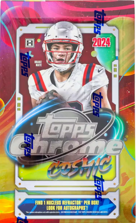Football 2024 Topps Cosmic Chrome 1-Pack