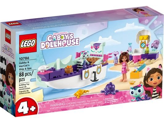 LEGO Gabby & MerCat's Ship & Spa (10786)