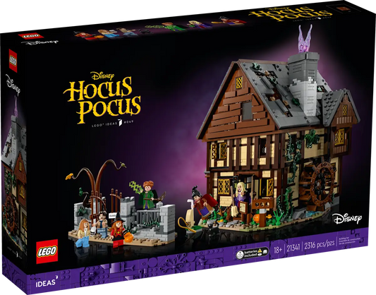 LEGO Disney Hocus Pocus: The Sanderson Sisters' Cottage (21341)