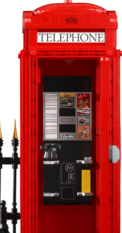 LEGO Red London Telephone Box (21347)