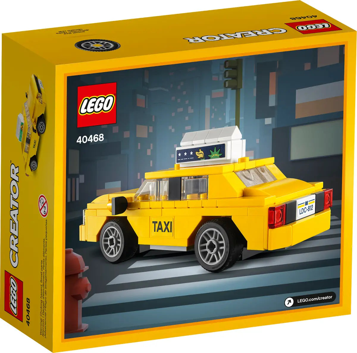 LEGO Yellow Taxi (40468)