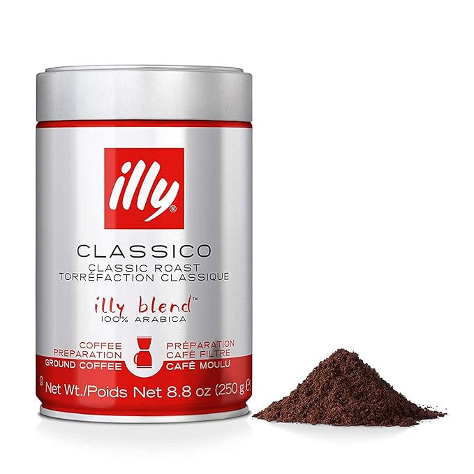 illy Ground Drip Coffee Classico - Classic Medium Roast