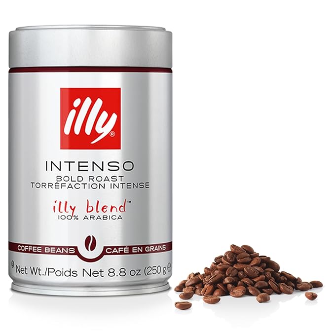 illy Whole Bean Coffee Intenso - Bold Roast