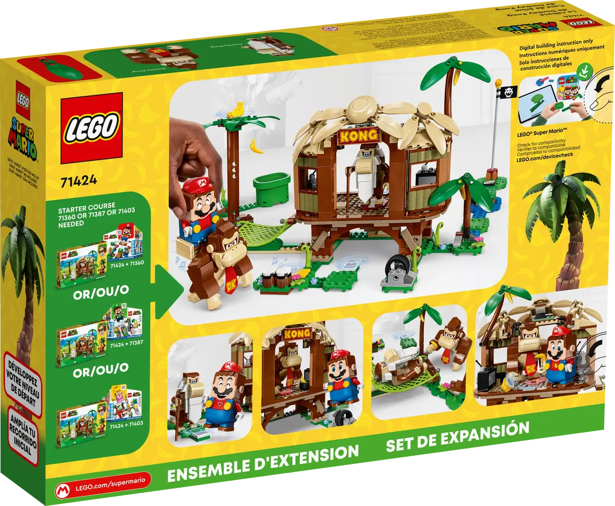 LEGO Donkey Kong's Tree House Expansion Set (71424)