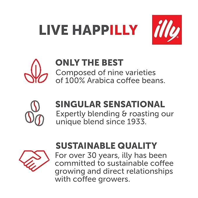 illy Ground Drip Coffee Classico - Classic Medium Roast