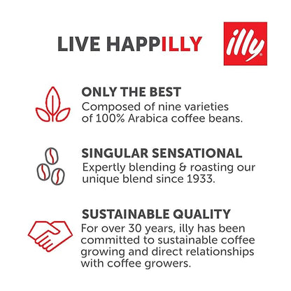 illy Ground Drip Coffee Classico - Classic Medium Roast