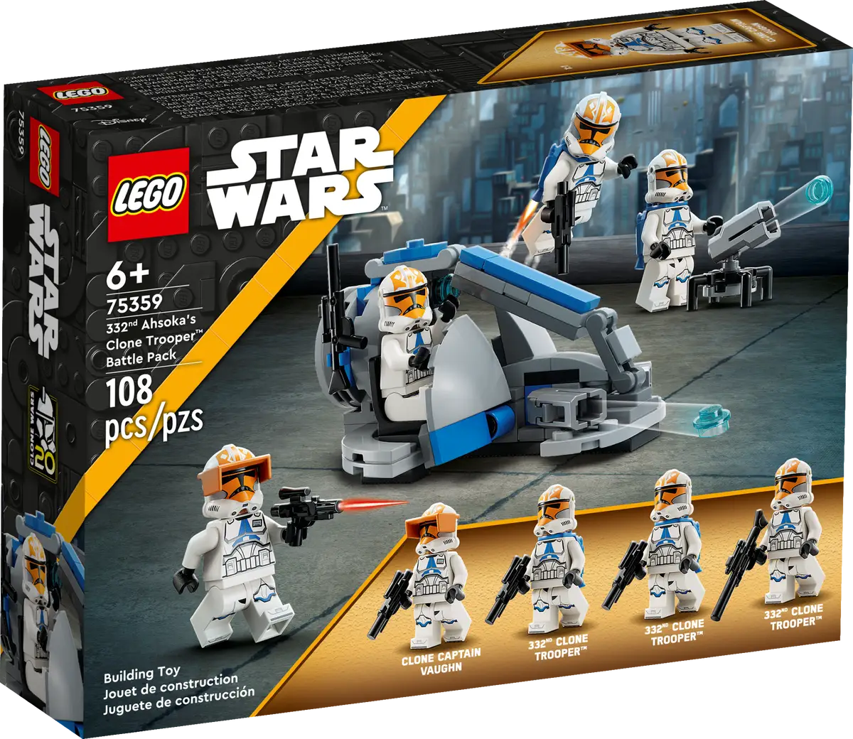 LEGO 332nd Ahsoka's Clone Trooper™ Battle Pack (75359)