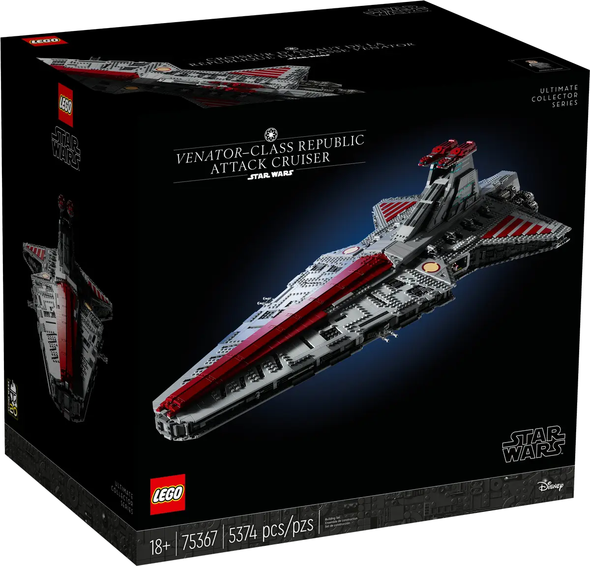 LEGO Venator-Class Republic Attack Cruiser (75367)