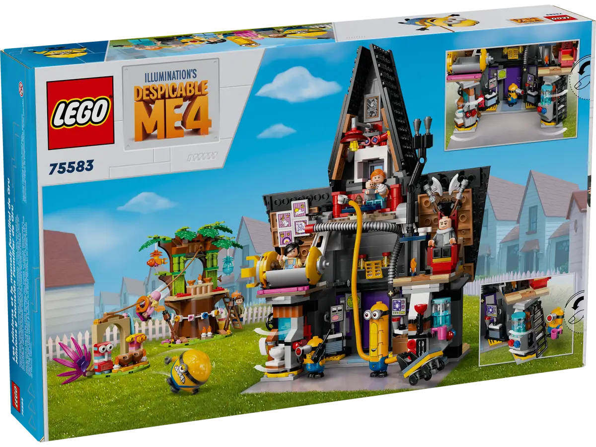 LEGO Minions and Gru's Family Mansion (75583)