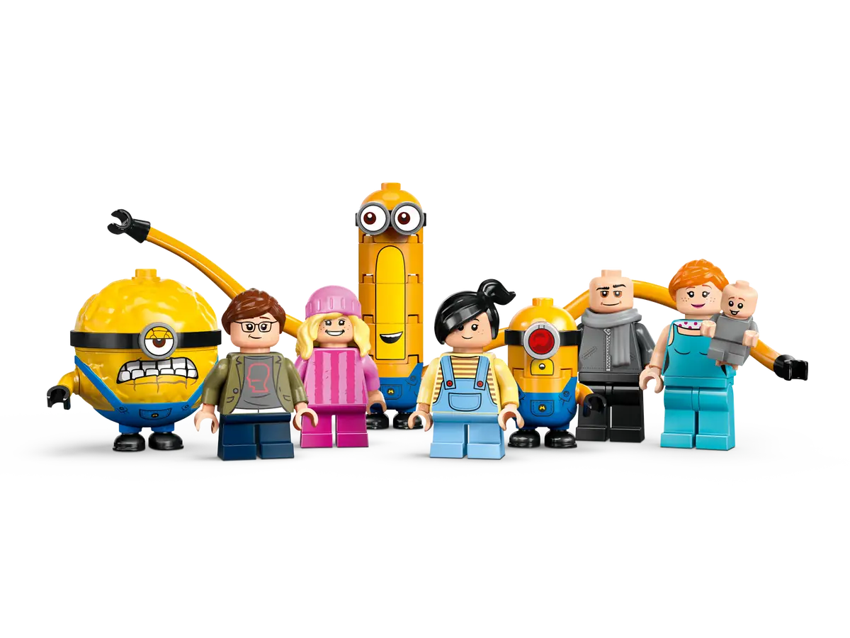 LEGO Minions and Gru's Family Mansion (75583)