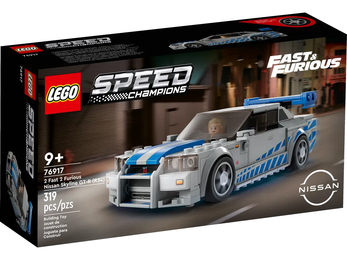 LEGO 2 Fast 2 Furious Nissan Skyline GT-R (R34) (76917)