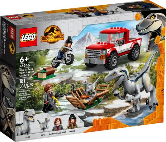 LEGO Blue & Beta Velociraptor Capture (76946)