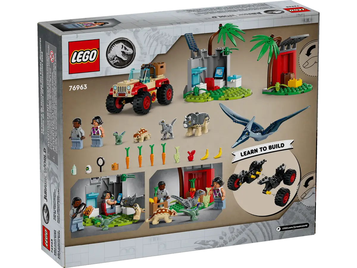 LEGO Baby Dinosaur Rescue Center (76963)