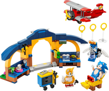 LEGO Tails' Workshop and Tornado Plane (76991)