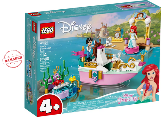 LEGO Ariel's Celebration Boat *Damaged Box* (43191)