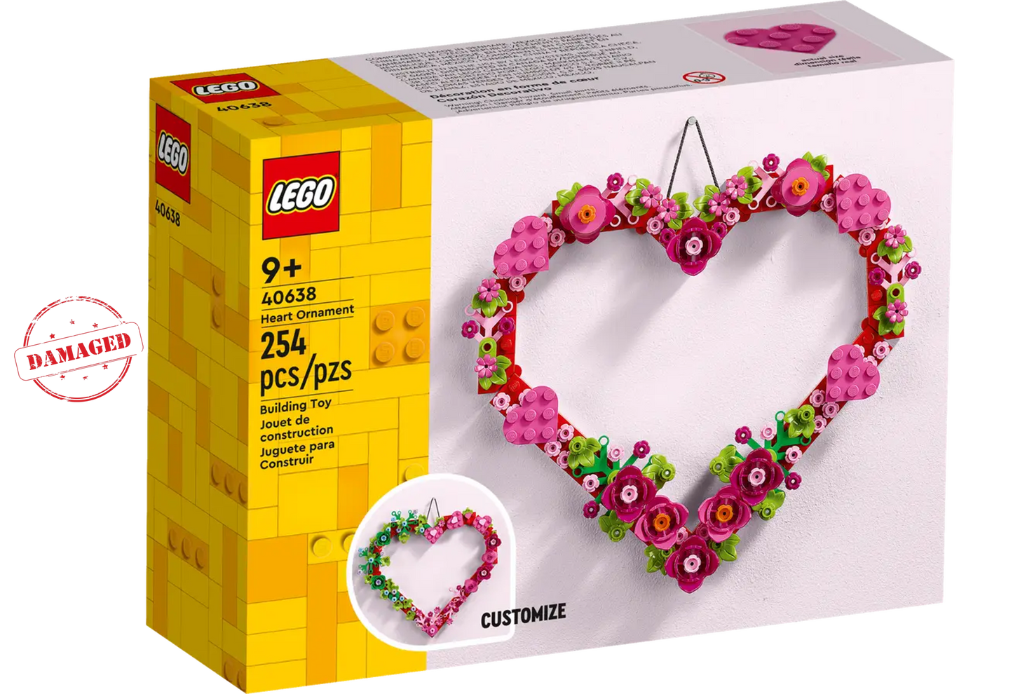 LEGO Heart Ornament *Damaged Box* (40638)