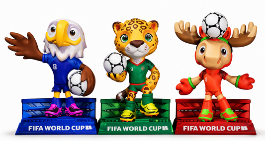 WC26 Collectible Mini Mascot Figurines Trio Pack