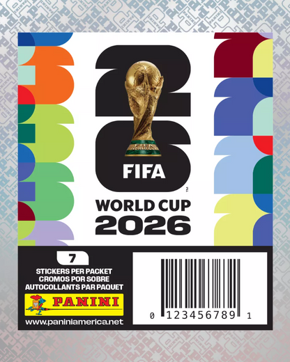 Soccer 2026 Panini FIFA World Cup 25-Pack Sticker Box