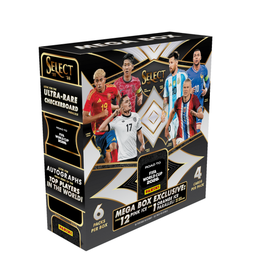 Soccer 2025/26 Panini Select Road to FIFA World Cup Mega Box