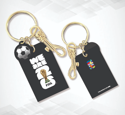 WC26 Leather Keychain