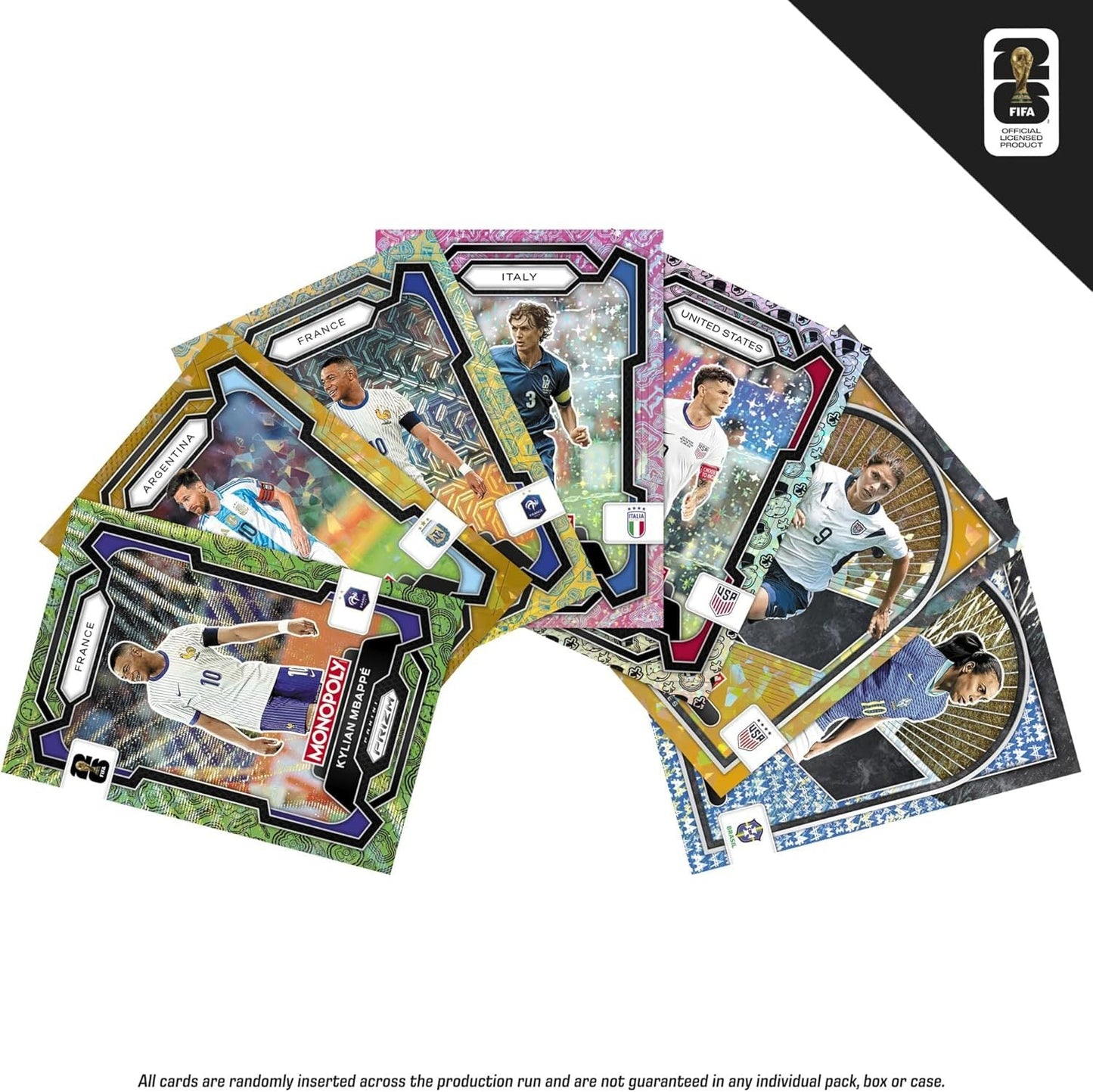 Monopoly Panini Prizm: FIFA World Cup Trading Cards Booster Box