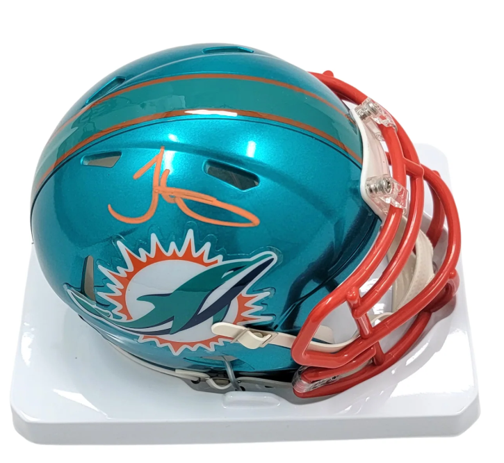 Tyreek Hill Autographed Mini Helmet