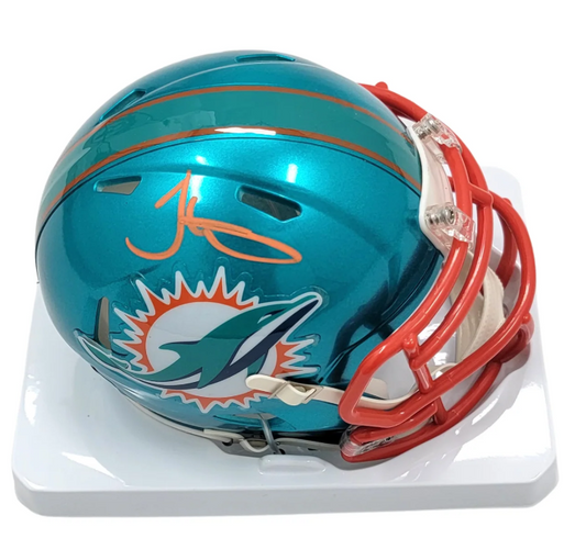 Tyreek Hill Autographed Mini Helmet