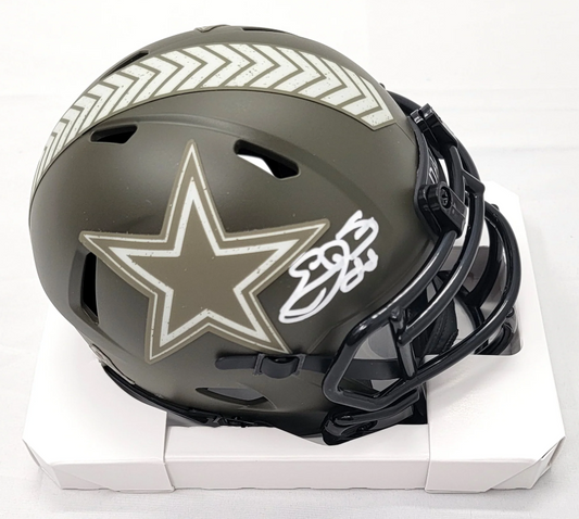 Emmitt Smith Autographed Mini Helmet
