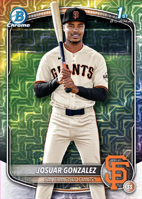 Baseball 2025 Bowman Chrome Mega Box