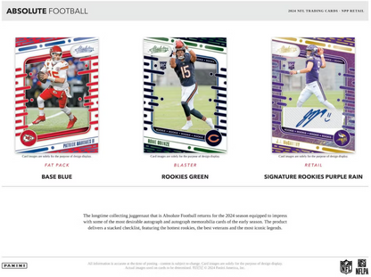 Football 2024 Panini Absolute Jumbo Pack