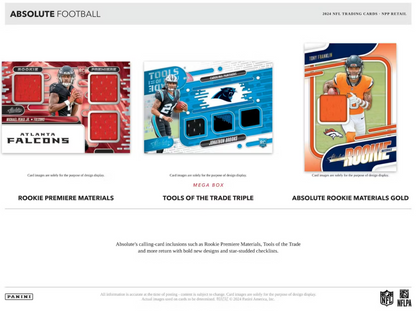 Football 2024 Panini Absolute Jumbo Pack
