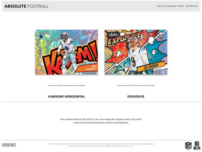 Football 2024 Panini Absolute Jumbo Pack