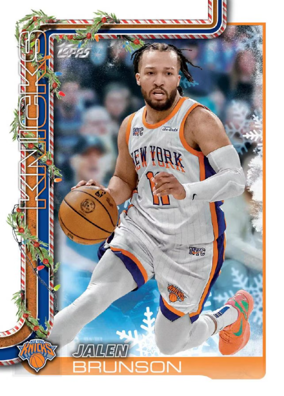 Basketball 2025/26 Topps Holiday Mega Box