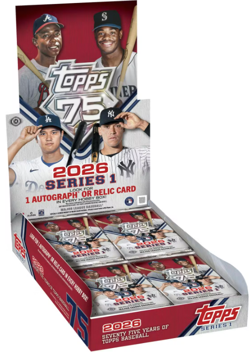 Baseball 2026 Topps Series 1 Hobby 1-Pack