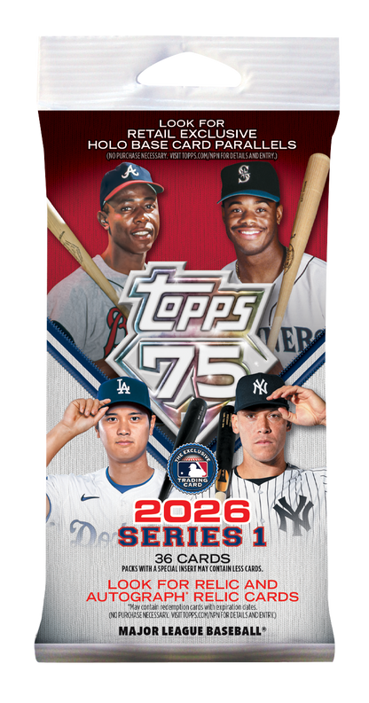 Baseball 2026 Topps Series 1 Fat Pack