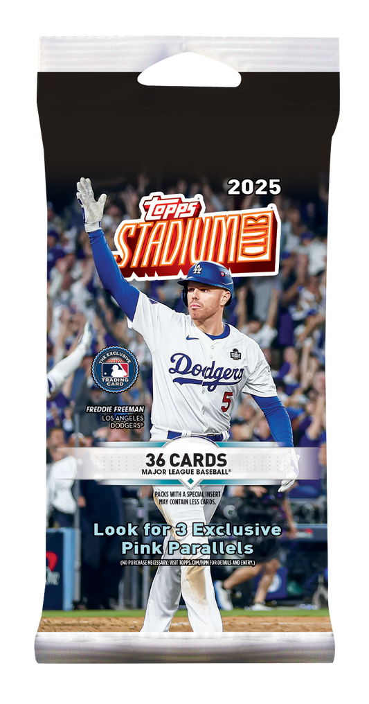 Baseball 2025 Topps Stadium Club Fat Pack