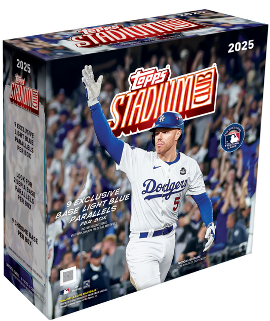 Baseball 2025 Topps Stadium Club Mega Box